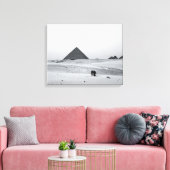 Z&W Piramides Canvas Afdruk (Insitu (Woonkamer))