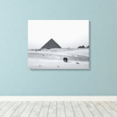 Z&W Piramides Canvas Afdruk (Insitu (Houten vloer))