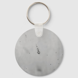 Z&W - Spin en haar baby's Sleutelhanger