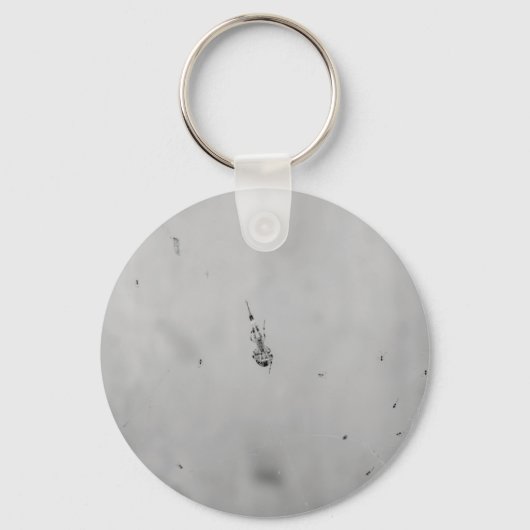 Z&W - Spin en haar baby's Sleutelhanger (Voorkant)