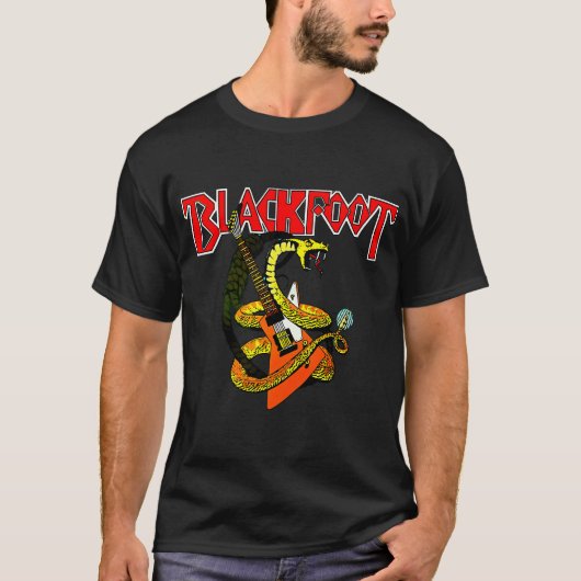 Z WARTE VOET T-SHIRT (Voorkant)