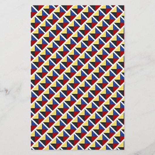 Z Zulu Nautical Mini Wrapping Paper | Basis Flyer (Voorkant)