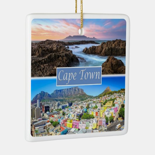 ZA033 CAPE TOWN, Zuid-Afrika, Keramisch Ornament (Rechts)