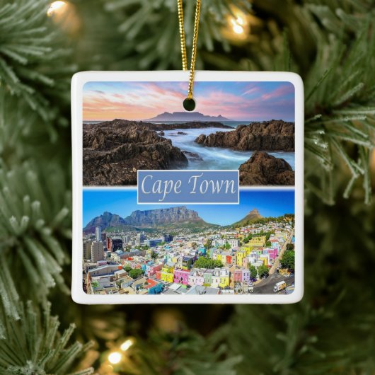 ZA033 CAPE TOWN, Zuid-Afrika, Keramisch Ornament (Boom)