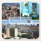 ZA Johannesburg - Central Business District - Kartonnen Onderzetters (Voorkant)