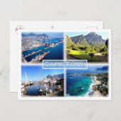 ZA Kaapstad - haven Kaapstad - Clifton - Briefkaart (Voorkant / Achterkant)