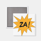 ZA! MAGNEET (Voorkant / Achterkant)