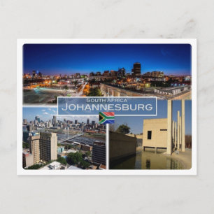 ZA South Africa - Johannesburg Joburg - Briefkaart