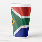 ZA Vlag Latte Mok (Voorkant)
