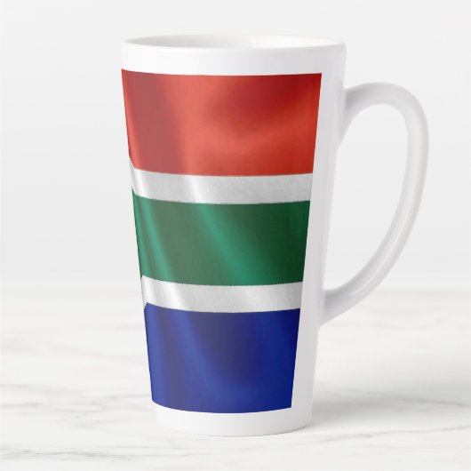 ZA Vlag Latte Mok (Rechts)