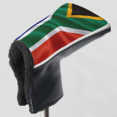 ZA Vlag Putter Golfheadcover (3/4 voorkant)