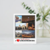 ZA Zuid-Afrika - Johannesburg Joburg - Briefkaart (Staand voorkant)