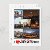 ZA Zuid-Afrika - Johannesburg Joburg - Briefkaart (Voorkant / Achterkant)