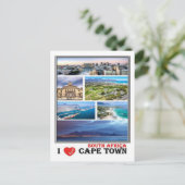 ZA Zuid-Afrika - Kaapstad - Briefkaart (Staand voorkant)