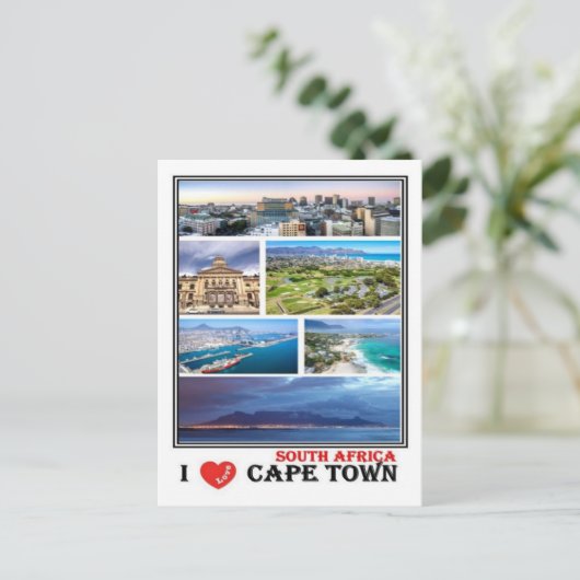 ZA Zuid-Afrika - Kaapstad - Briefkaart (Staand voorkant)