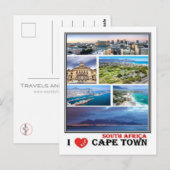 ZA Zuid-Afrika - Kaapstad - Briefkaart (Voorkant / Achterkant)