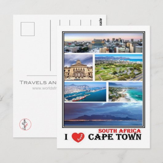 ZA Zuid-Afrika - Kaapstad - Briefkaart (Voorkant / Achterkant)