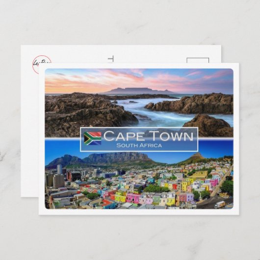 ZA Zuid-Afrika - Kaapstad - Briefkaart (Voorkant / Achterkant)