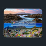 ZA Zuid-Afrika - Kaapstad - Tafelberg - Magneet<br><div class="desc">Hier vind je het souvenir van je vakantie. Deze categorie bevat patchmagneten van vele plaatsen. Dit afbeelding bevat een afbeelding van de volgende plaatsen: Zuid-Afrika - Kaapstad Tafelgebergte - Brendon Wainwrigh - Boe Kaap. Druk vrienden en familie met unieke souvenirs uit de grote reis! Probeer ons!</div>