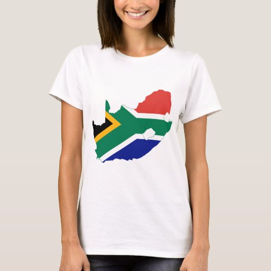 ZA Zuid-Afrika T-shirt (Voorkant)