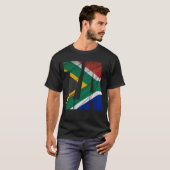 ZA - Zuid-Afrikaanse vlag T-shirt (Voorkant volledig)