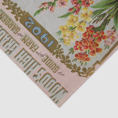 zaad Catalog Wood's hoogwaardig zaad, 1902 Tissuepapier (Detail)