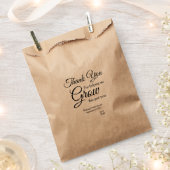 Zaad Gift Favor Bag Bedankzakje (Geknipt)