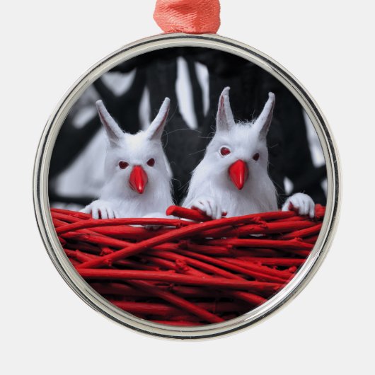 Zaad in de zand metalen ornament (Voorkant)