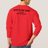 Zaad in het Zand T-shirt met lange mouwen (Achterkant)