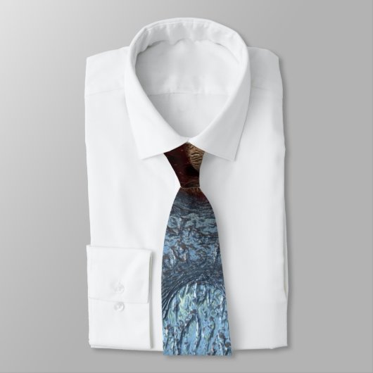 "Zaad in tin II" Necktie Stropdas (Gebonden)