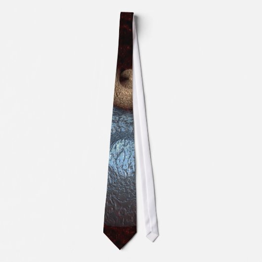 "Zaad in tin II" Necktie Stropdas (Voorkant)