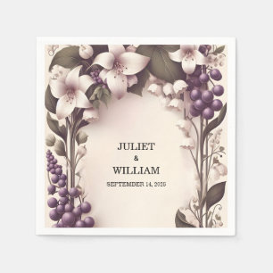 Zaad Landelijk Boerderij Hout Fruit Ivy Vineyard B Servet