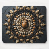 zaad-mandala-macro muismat (Voorkant)
