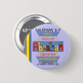 Zaad van Abraham I Eng I Rnd I 2.25x2.25 Button (Voorkant /achterkant)