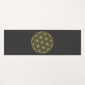 Zaad van het leven Geometrie van het Yoga Mat (Voorkant (horizontaal))