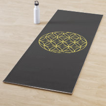 Zaad van het leven Geometrie van het Yoga Mat
