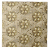 Zaad van het leven in de Flower of Life Pattern Go Tegeltje (Voorkant)