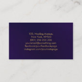 Zaad van het leven - kleuren van de regenboog - ka visitekaartje (Achterkant)