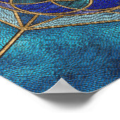 Zaad van het leven MozaïekOrnament Poster (Hoek)