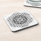 Zaad van het leven Tekening Bier Onderzetter (Linkerzijde)