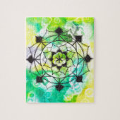 Zaad van Life Mandala Legpuzzel (Verticaal)