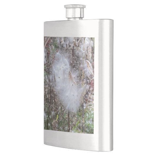 Zaad van Milroos en zijde Flacon (Links)