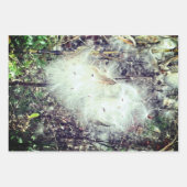 Zaad van Milroos en zijde Inpakpapier Vel (Voorkant 2)