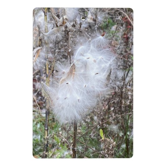 Zaad van Milroos en zijde Mini Klembord (Achterkant)