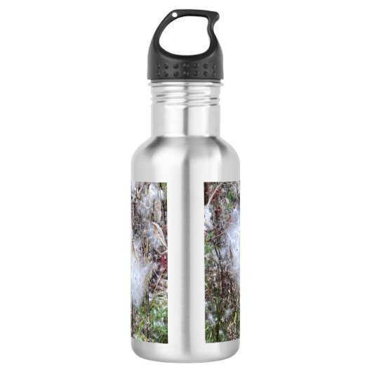 Zaad van Milroos en zijde Waterfles (Voorkant)