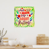 Zaad van vriendelijkheid poster (Keuken)