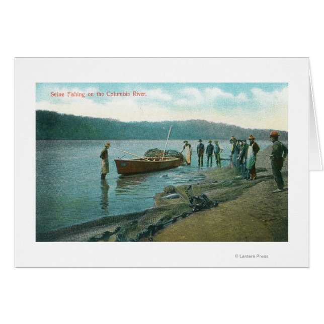 Zaad Vist op de rivier de Columbia, OF (Voorkant Horizontaal)