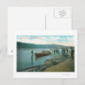 Zaad Vist op de rivier de Columbia, OF Briefkaart (Voorkant / Achterkant)