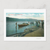 Zaad Vist op de rivier de Columbia, OF Briefkaart (Voorkant)