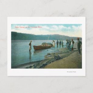 Zaad Vist op de rivier de Columbia, OF Briefkaart